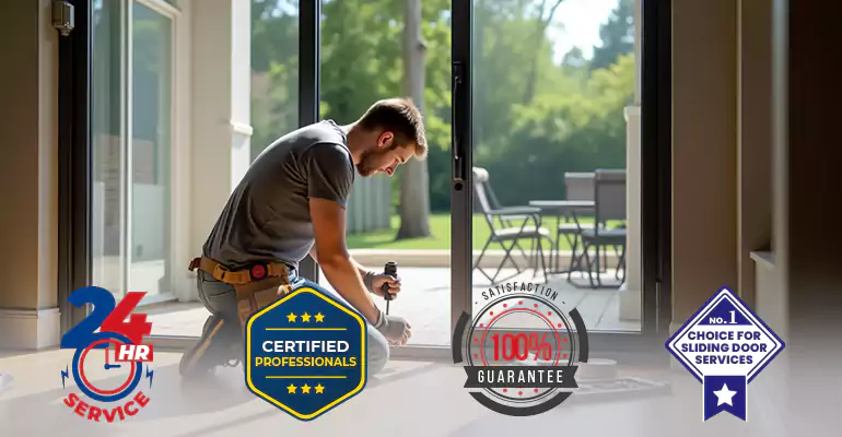 Sliding Door Strike Plate Repair in Palmetto Bay